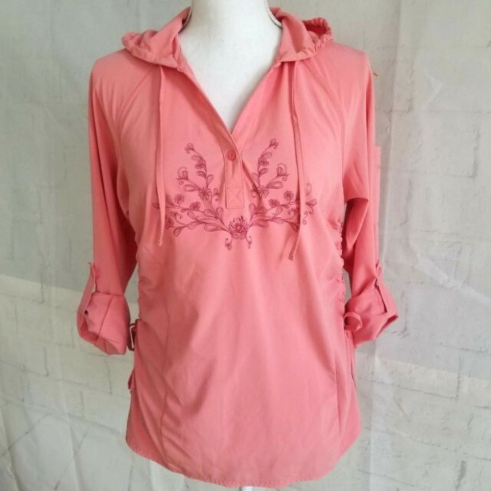 Columbia Titanium Hooded Pullover Swim Shirt